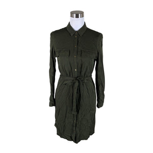 Unisex Esprit - Schiffon dress, size 36 - Green (1)