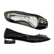 Unisex Garconne - Open toe high heel shoes, size 36 - Black ()