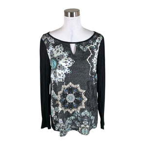 Unisex Comma - Blouse, size 38 - Black (1)