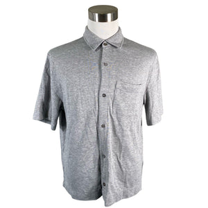 Unisex COS - Collared shirt, size L - Gray (1)