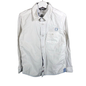 Unisex Lindex - Collared shirt, size 122 - 128 - White (1)