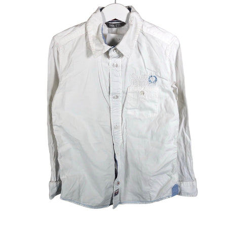 Unisex Lindex - Collared shirt, size 122 - 128 - White ()