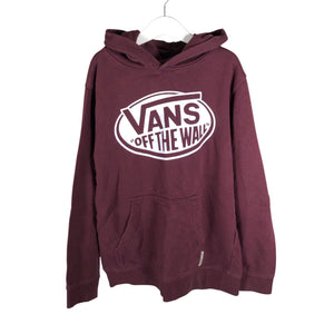 Unisex Vans - Hoodie, size 134 - 140 - Wine red (1)
