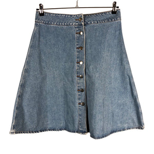 Unisex Mads Norgaard - Denim skirt, size 40 - Light blue (1)