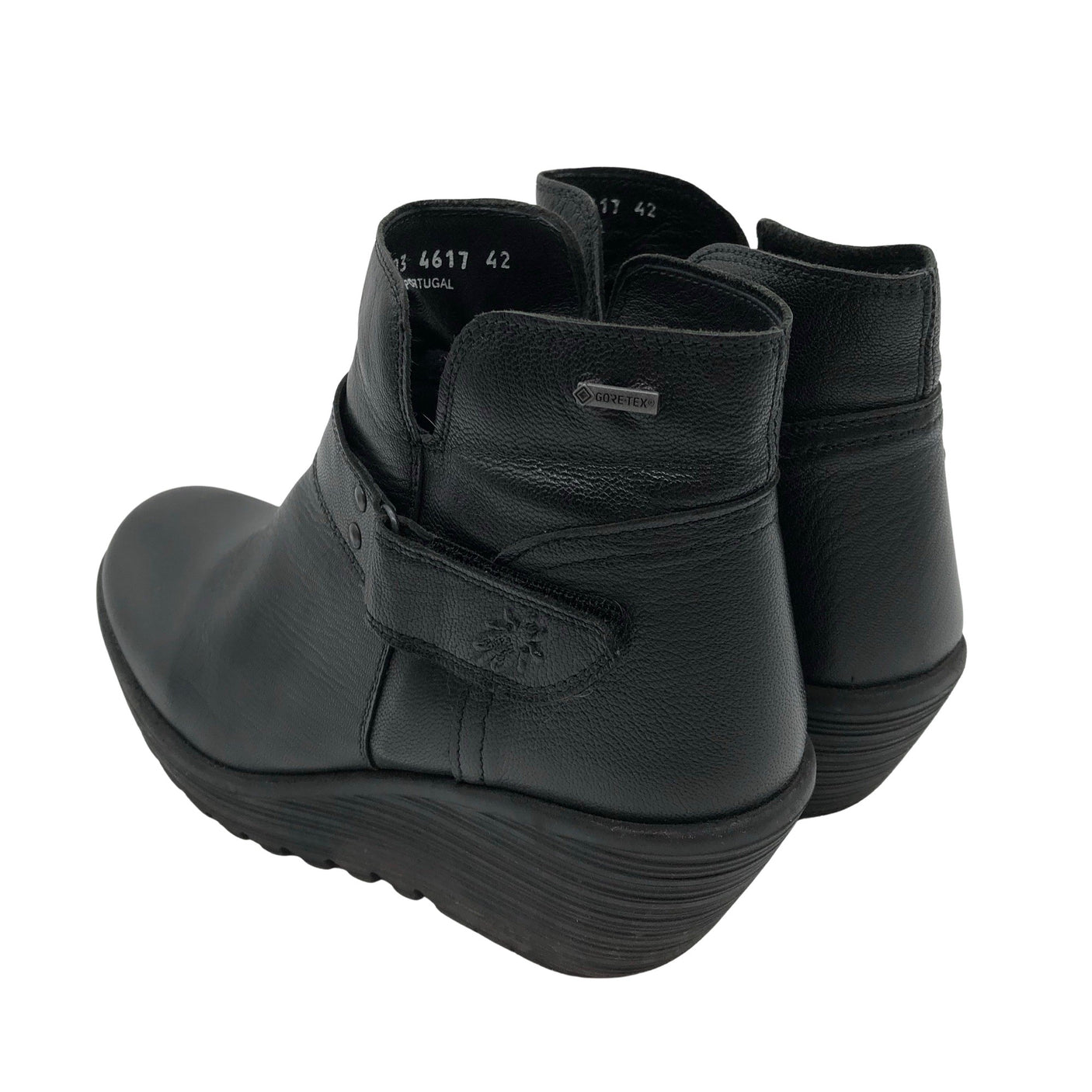 Unisex FLY London - Wedge heel shoes, size 42 - Black (2)