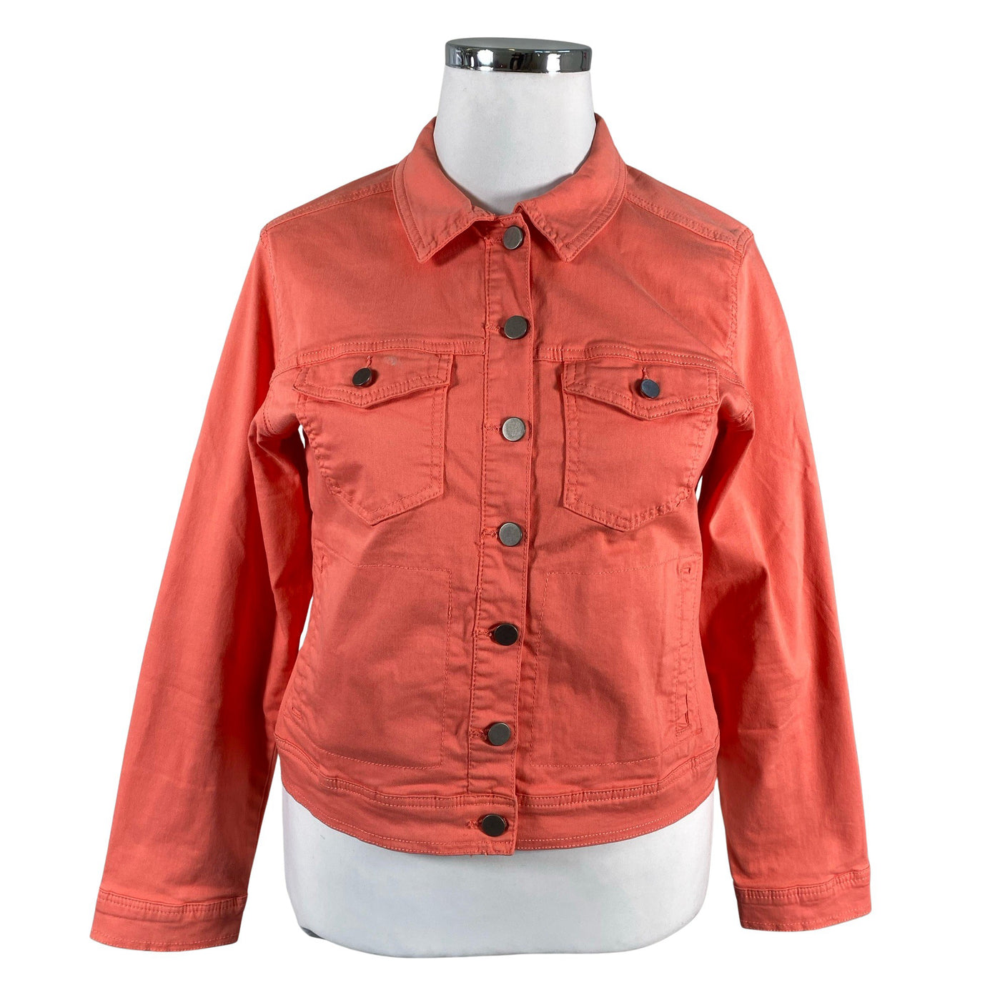 Unisex Fransa - Denim jacket, size 42 - Pink (1)