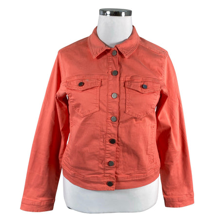 Unisex Fransa - Denim jacket, size 42 - Pink ()