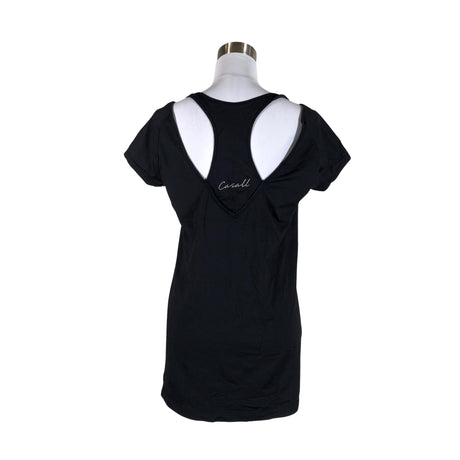 Unisex Casall - Sports shirt, short sleeve, size 40 - Black (2)