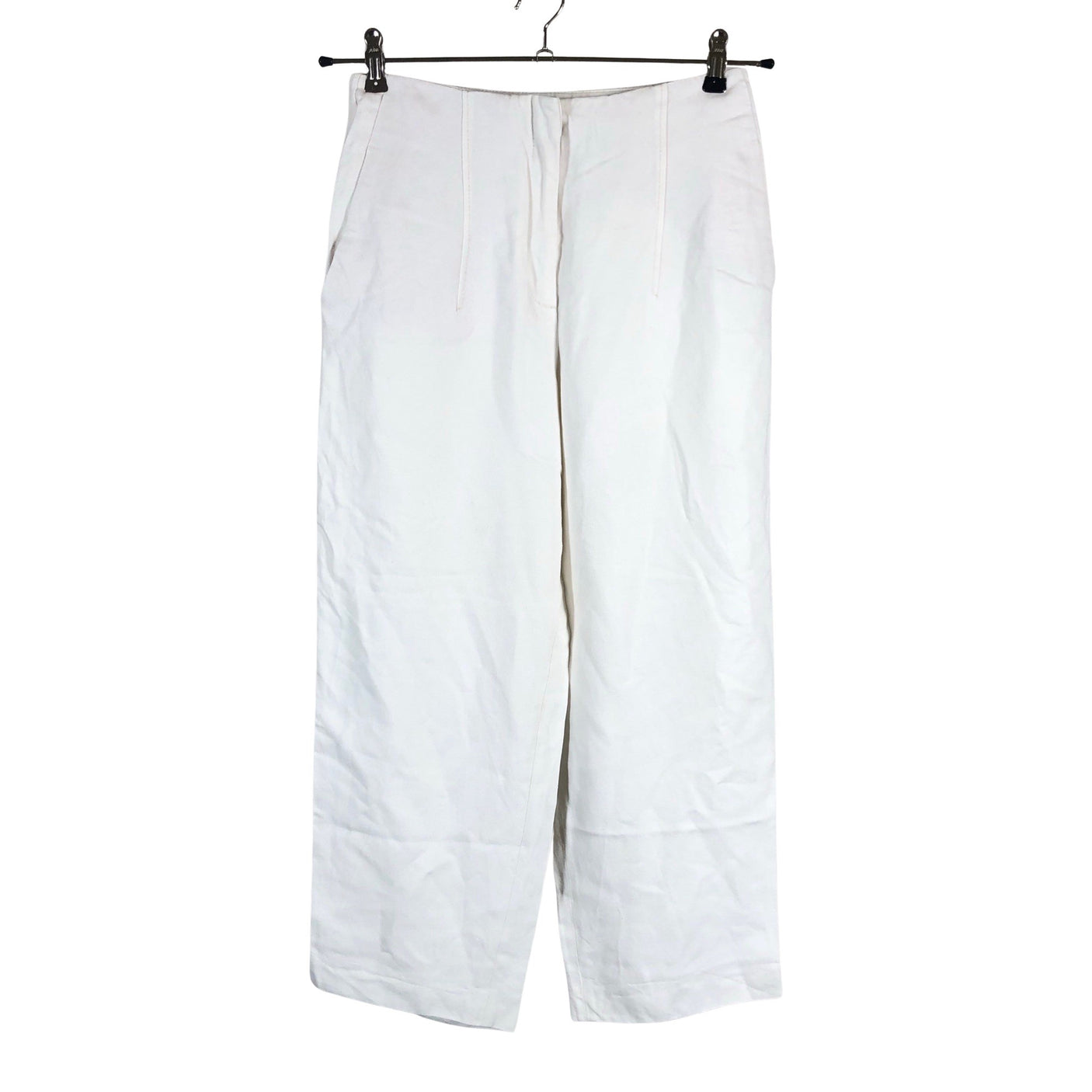 Unisex Massimo Dutti - Slacks, size 36 - White (1)