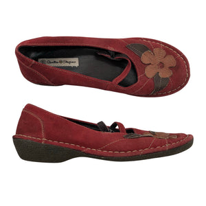 Unisex Quattro Stagione - Ballerinas, size 39 - Wine red (1)