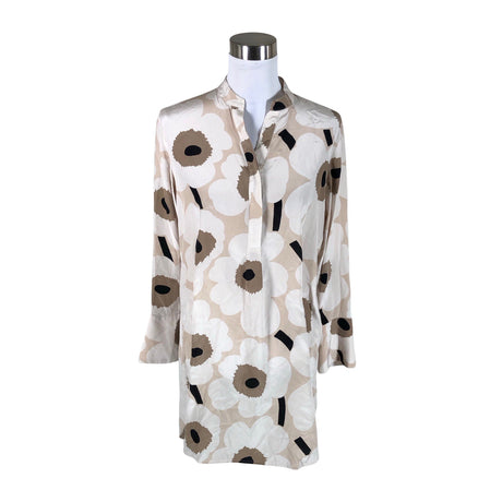 Unisex Marimekko - Schiffon tunic, size 38 - Beige ()