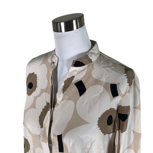 Unisex Marimekko - Schiffon tunic, size 38 - Beige (3)