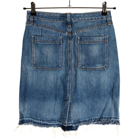 Unisex Rag&Bone - Denim skirt, size W28 - Blue (2)