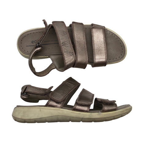 Unisex Ecco - Sandals, size 39 - Silver ()