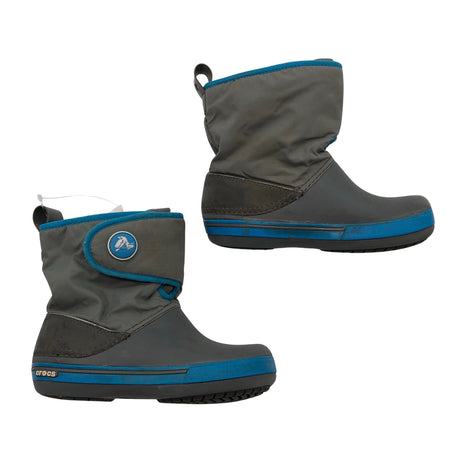 Unisex Crocs - Spring/Fall shoes, size 32 - Gray ()