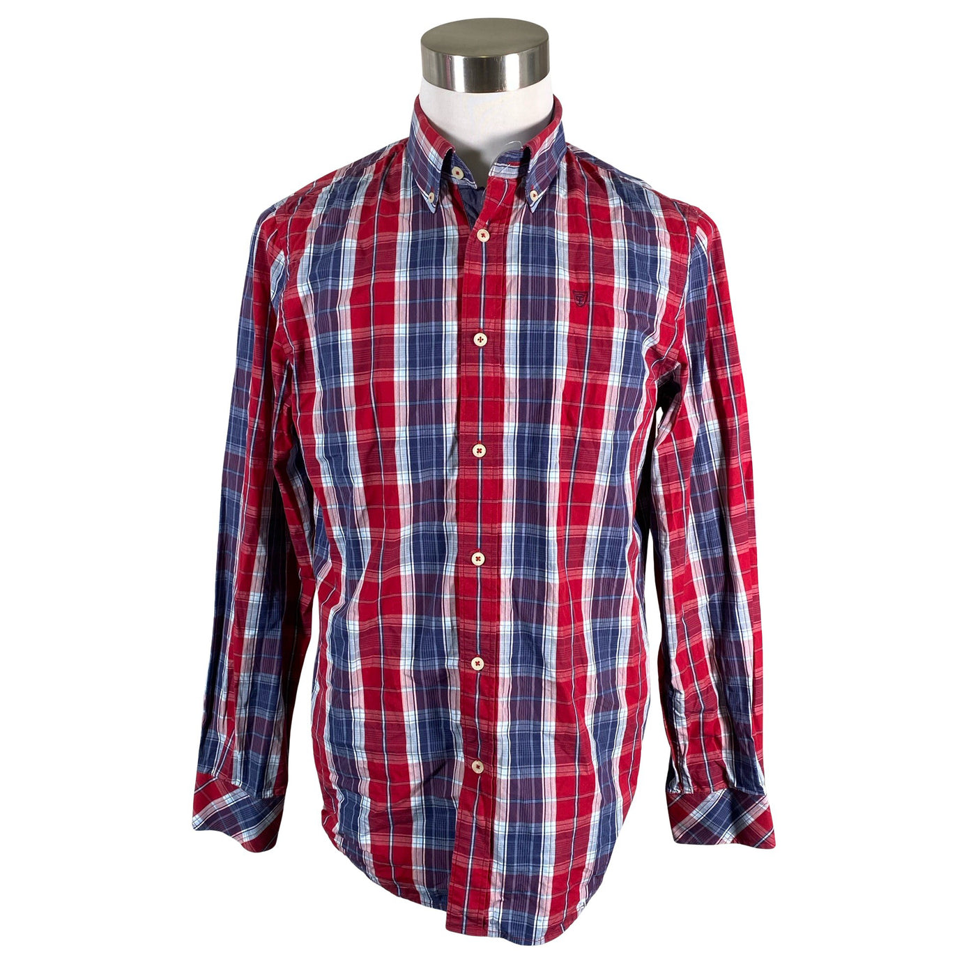 Unisex Cottonfield - Collared shirt, size L - Pink (1)