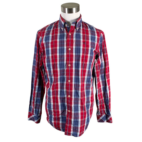 Unisex Cottonfield - Collared shirt, size L - Pink ()