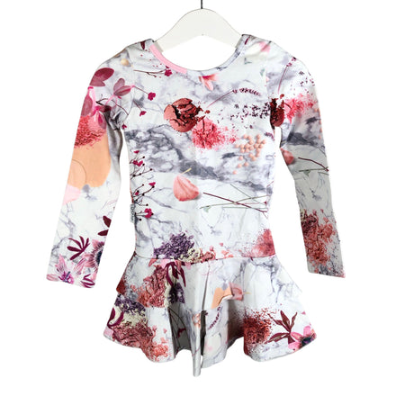 Unisex Gugguu - Tricot dress, size 92 - 98 - White ()