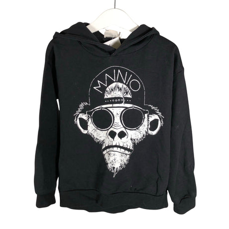Unisex Mainio - Hoodie, size 122 - 128 - Black ()
