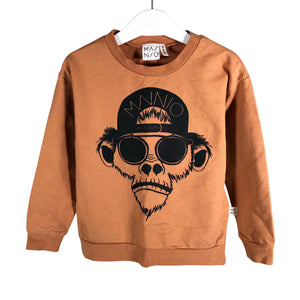 Unisex Mainio - Sweatshirt, size 110 - 116 - Orange (1)