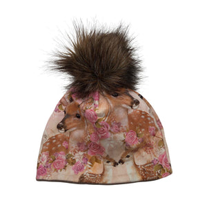 Unisex Handmade - Lightweight beanie, size 46 - 48 cm - Light pink (1)