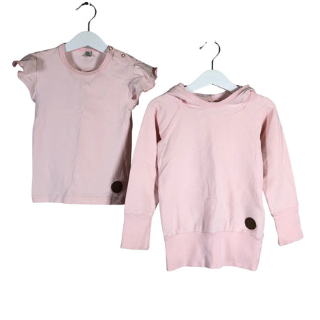 Unisex Blaa - Hoodie, size 86 - 92 - Light pink ()