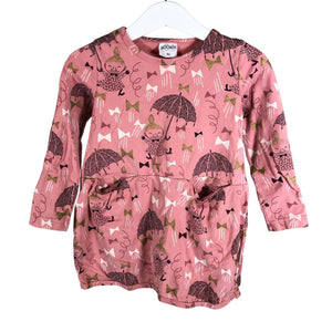 Unisex Martinex - Tricot dress, size 86 - 92 - Light pink (1)