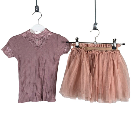 Unisex POMPdeLUX - Tulle skirt, size 86 - 92 - Light pink ()