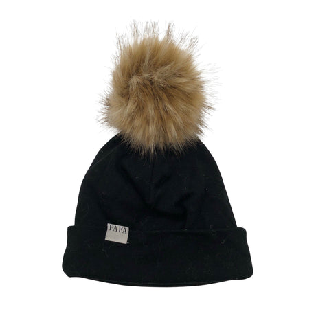 Unisex Fafa - Lightweight beanie, size 52 - 54 cm - Black ()