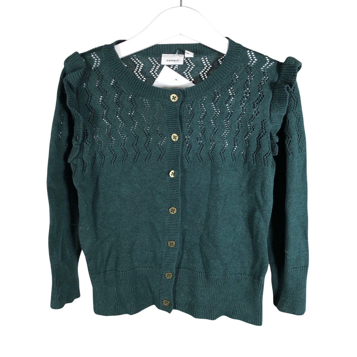 Unisex Name It - Cardigan, size 92 - 98 - Green (1)