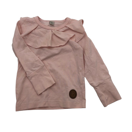 Unisex Blaa - Tricot shirt, size 74 - 80 - Light pink ()
