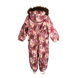 Unisex Name It - Winter overall, size 104 - 110 - Light pink (2)