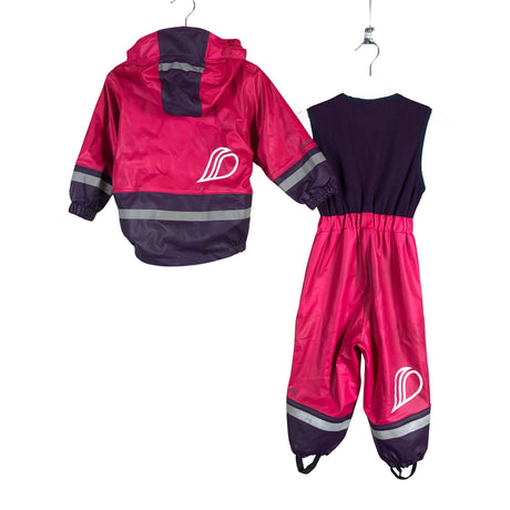 Unisex Didriksons - Rainwear, size 74 - 80 - Pink (2)
