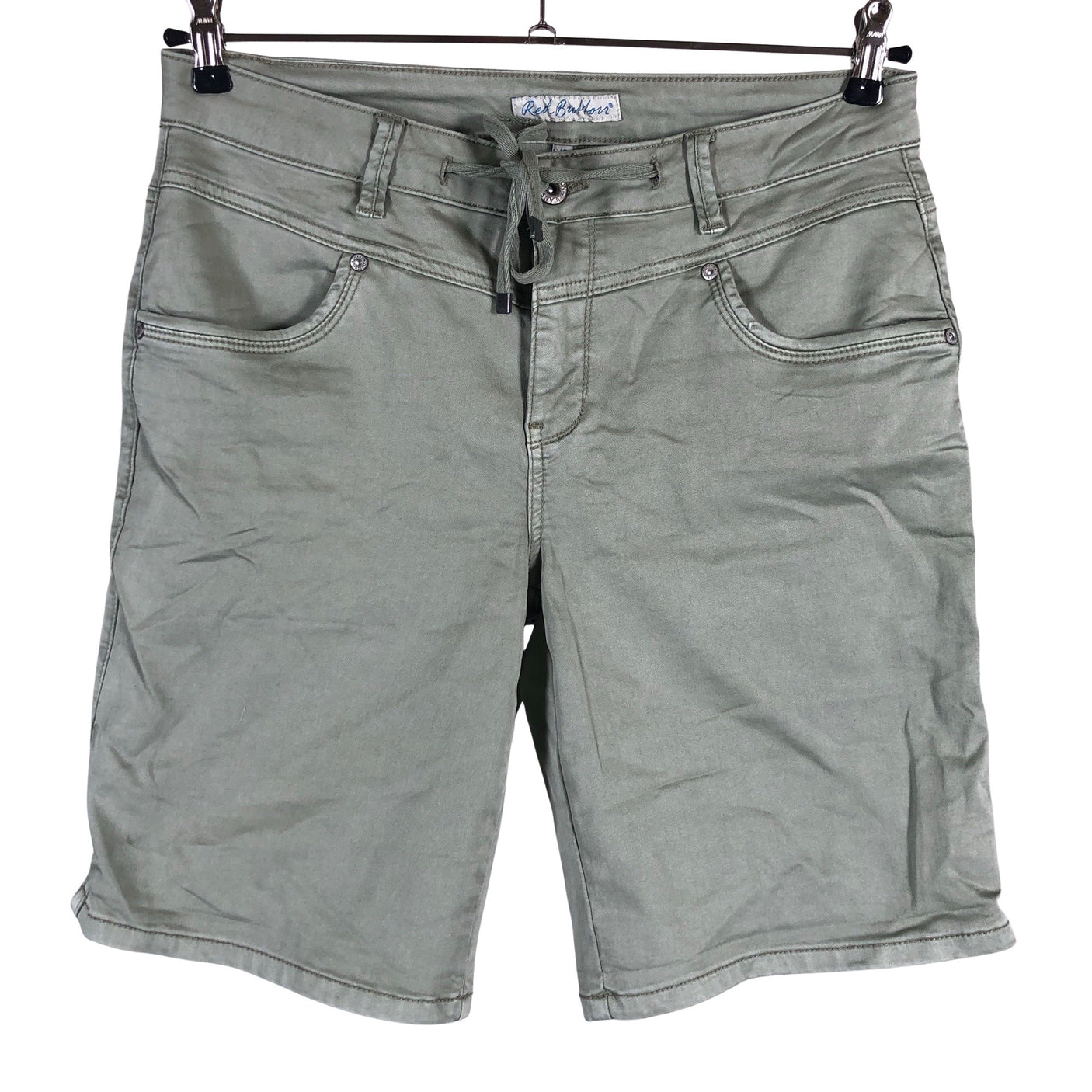 Unisex Red Button - Shorts, size 40 - Green (1)