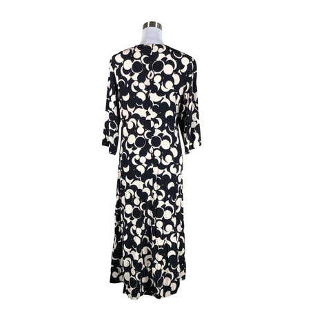 Unisex Marimekko - Schiffon dress, size 40 - Black (2)