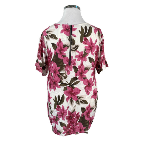 Unisex Zizzi - Short-sleeved blouse, size 46 - White (2)