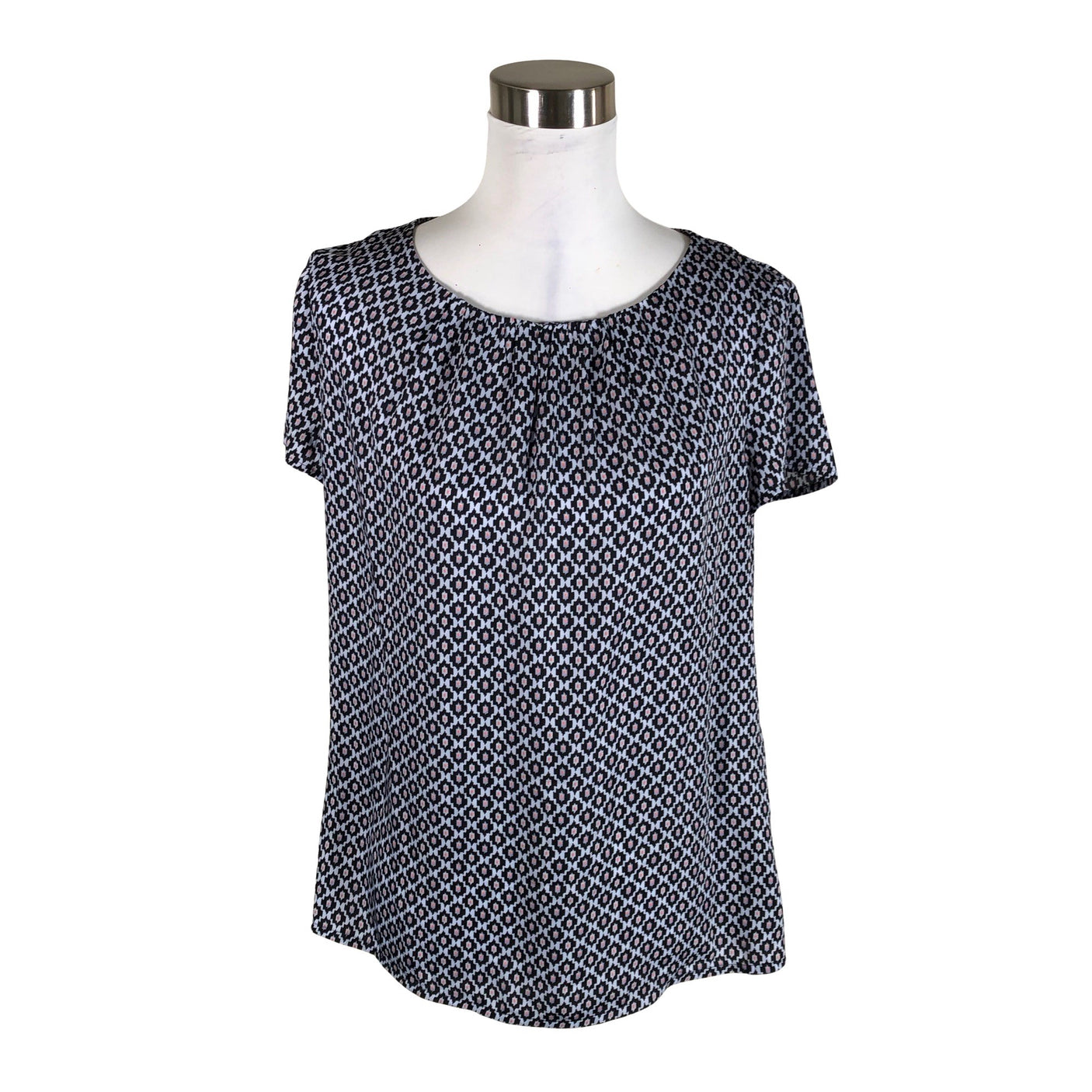 Unisex s.Oliver - Short-sleeved blouse, size 38 - Light blue (1)
