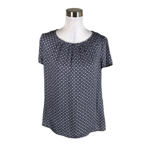 Unisex s.Oliver - Short-sleeved blouse, size 38 - Light blue (1)