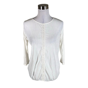 Unisex Esprit - Tricot shirt, size 38 - White (1)