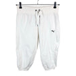Unisex Puma - Capri sweatpants, size 38 - White ()
