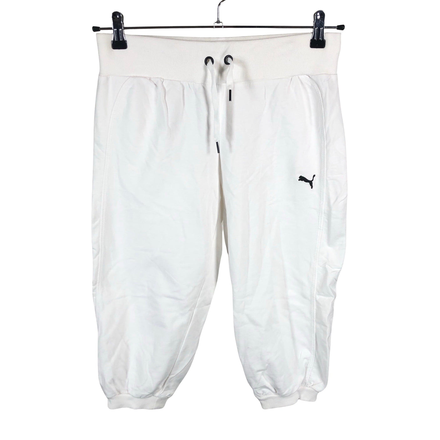 Unisex Puma - Capri sweatpants, size 38 - White (1)