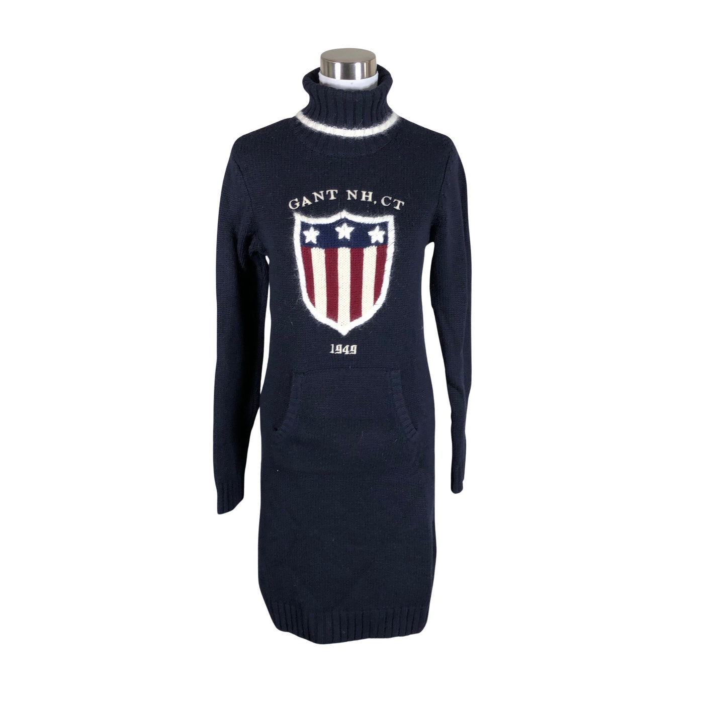 Unisex Gant - Knit dress, size 38 - Blue (1)
