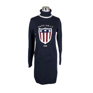 Unisex Gant - Knit dress, size 38 - Blue (1)