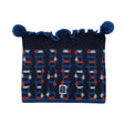 Unisex Husky - Winter beanie, size 56 - 58 cm - Blue ()