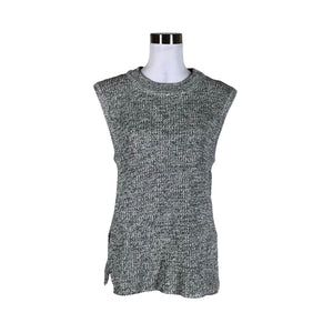Unisex Your Face - Knit vest, size 36 - Gray (1)