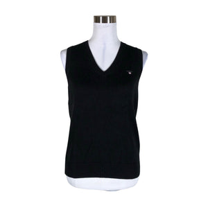 Unisex Gant - Knit vest, size 38 - Black (1)