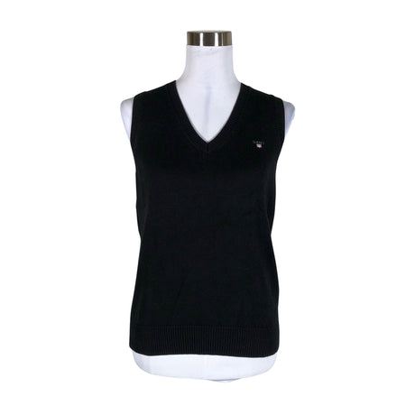 Unisex Gant - Knit vest, size 38 - Black ()