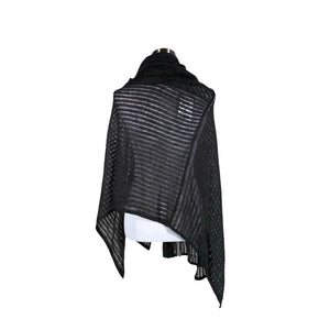 Unisex Your Face - Poncho, size 38 - Gray (2)