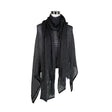 Unisex Your Face - Poncho, size 38 - Gray ()