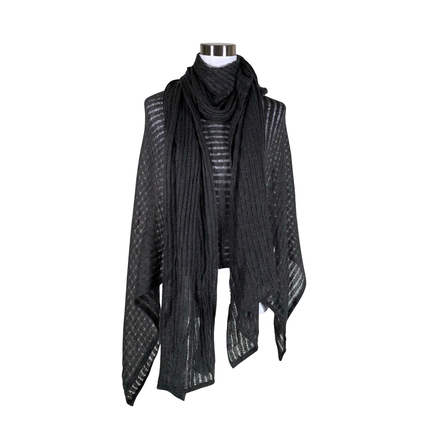 Unisex Your Face - Poncho, size 38 - Gray (1)